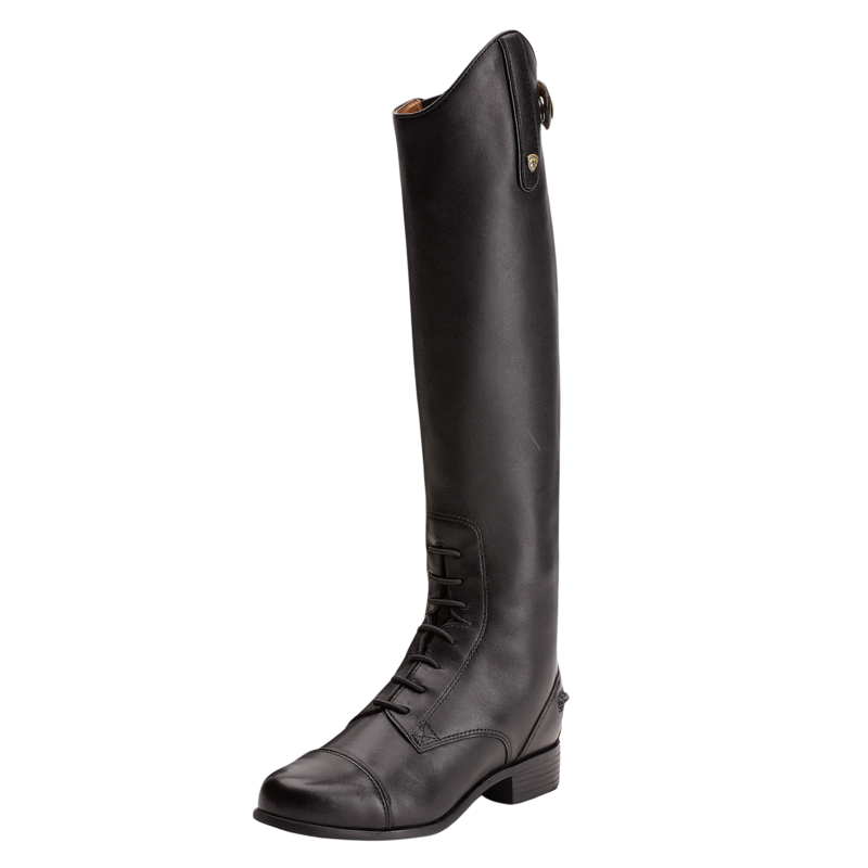 Ariat Heritage Contour II Field Zip Tall Riding Boots Ladies in Black
